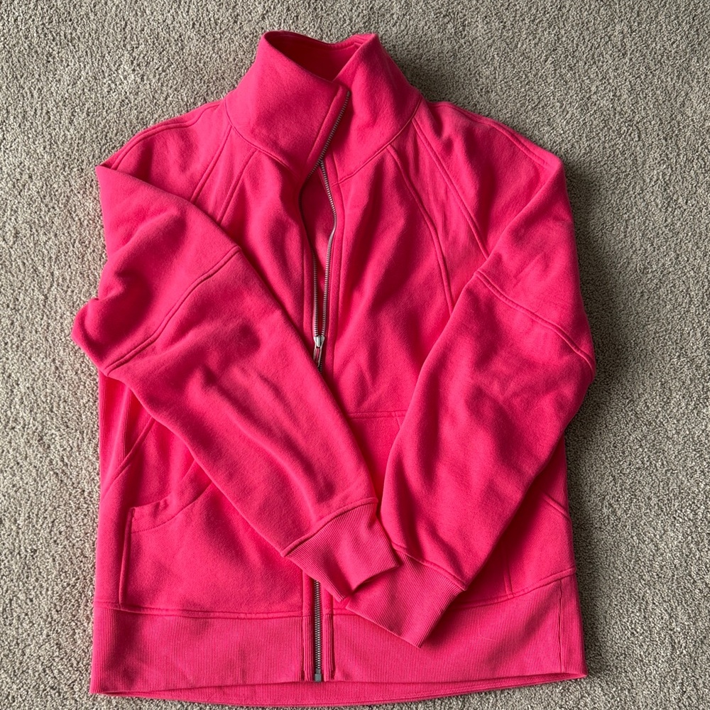 Lululemon long oversized scuba full zip